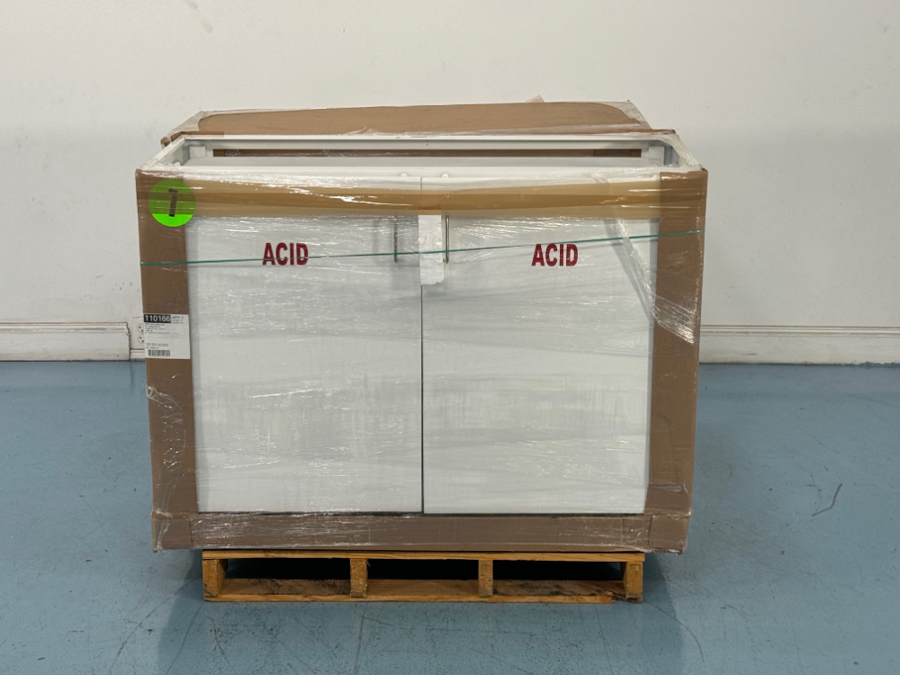 Image of Unused New England Lab 4' Fume Hood Cabinets - Quantity 2